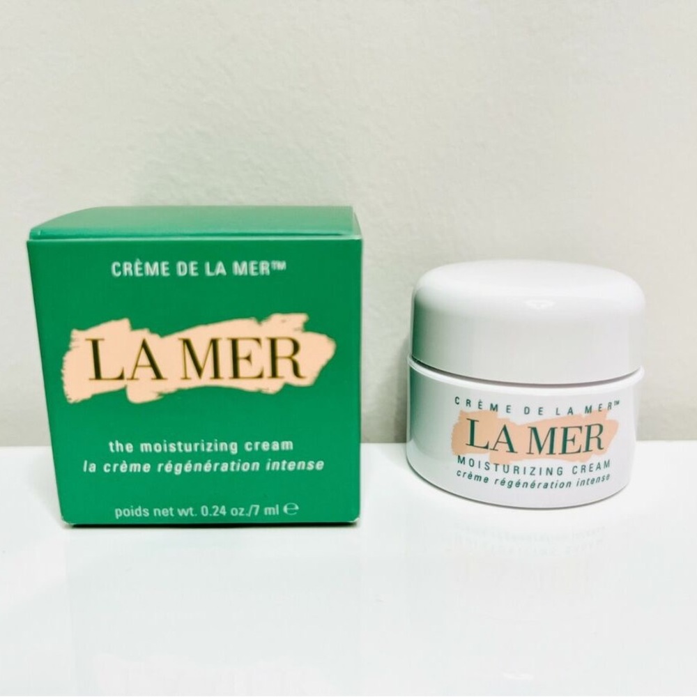 La Mer Moisturizing Cream and eye concentrate!